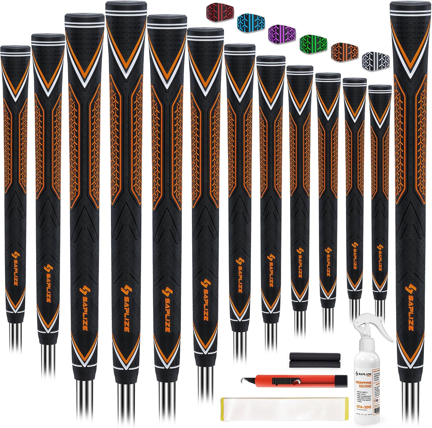 SAPLIZE High Performance Golf Grips: Shock Absorption & Non-slip