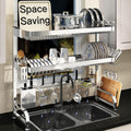 3 Tier Extra Large Stainless Steel Expandable Over Sink Rack - Big