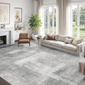 Washable Rug 8x10 Modern Abstract Area Rug - Soft, Stain Resistant