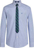 Izod Boys Long Sleeve Button-Down Dress Shirt with Tie