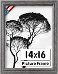 Barnwood Gray 14x16 Picture Frame.75 in Wide - Rustic Solid Wood