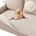 Plush Chenille Dog Bed Cover for 3 Cushion Couch - Thick Soft