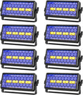 150W Retro Stage Lights 4PCS COB 36 RGB LED Uplighting - Vintage
