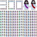 300 Pcs Little Jesus Figures Mini Rubber Jesus Toys - Pocket Faith