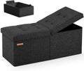 31.5 Inches Folding Ottoman with Storage for Stylish Living