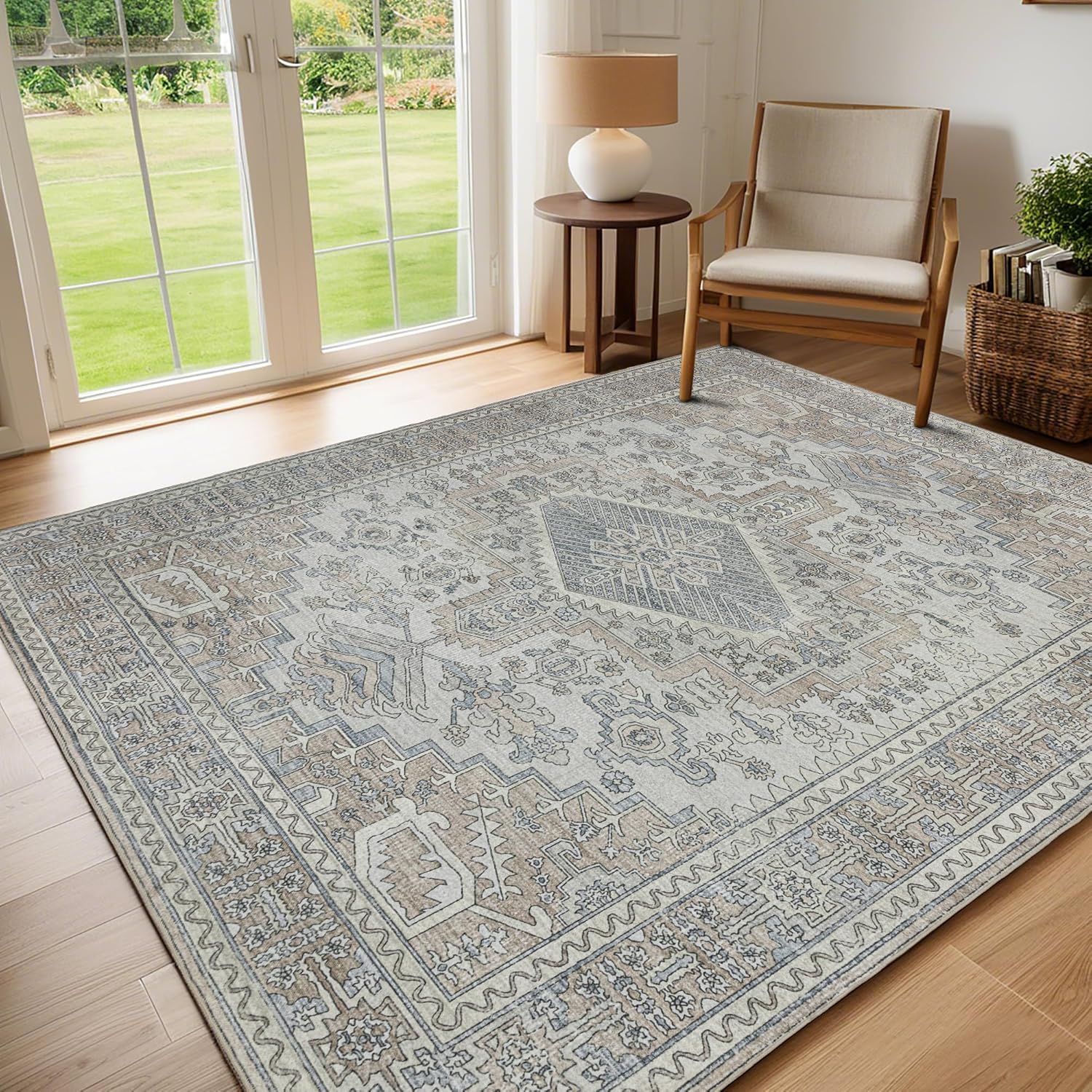 Vintage Distressed 8x10 Rug Set by Lbris