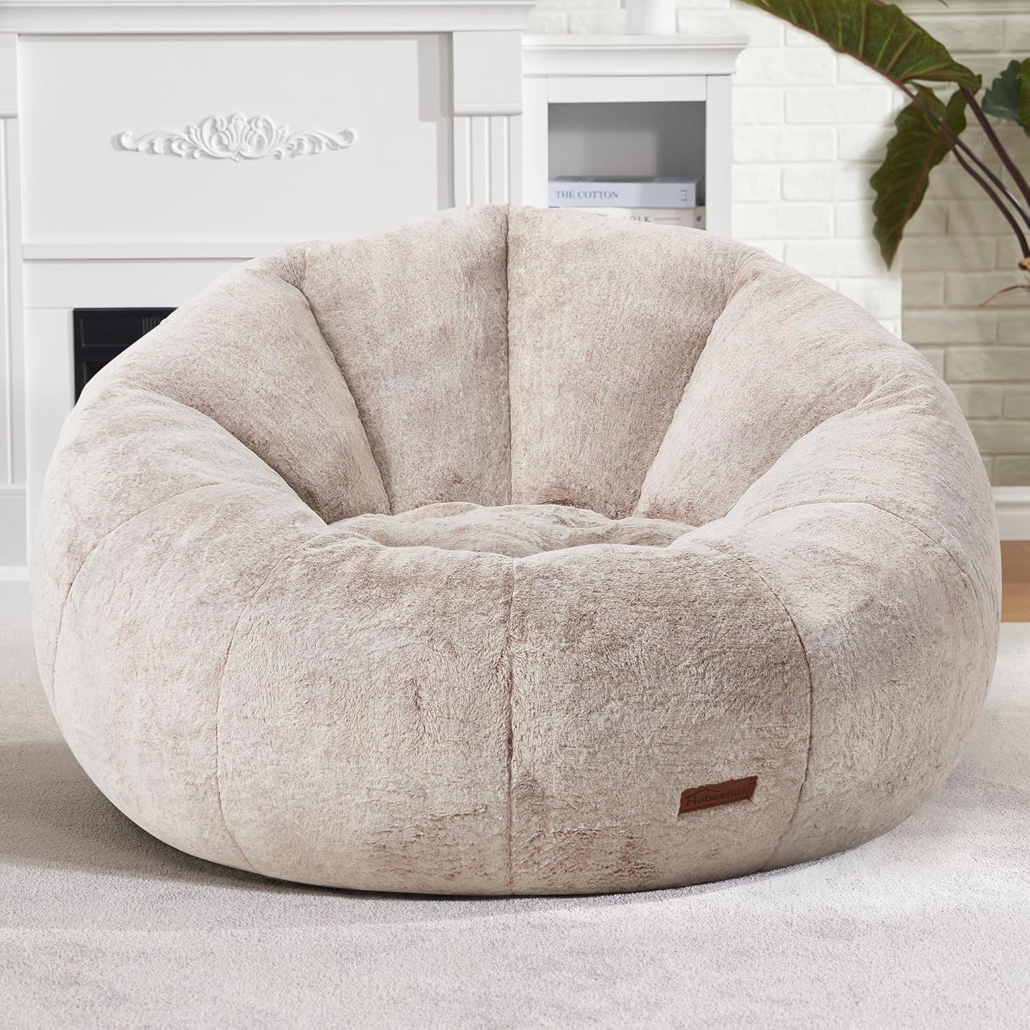 Hobestluk Large Bean Bag Chair for Adults - Comfy and Stylish