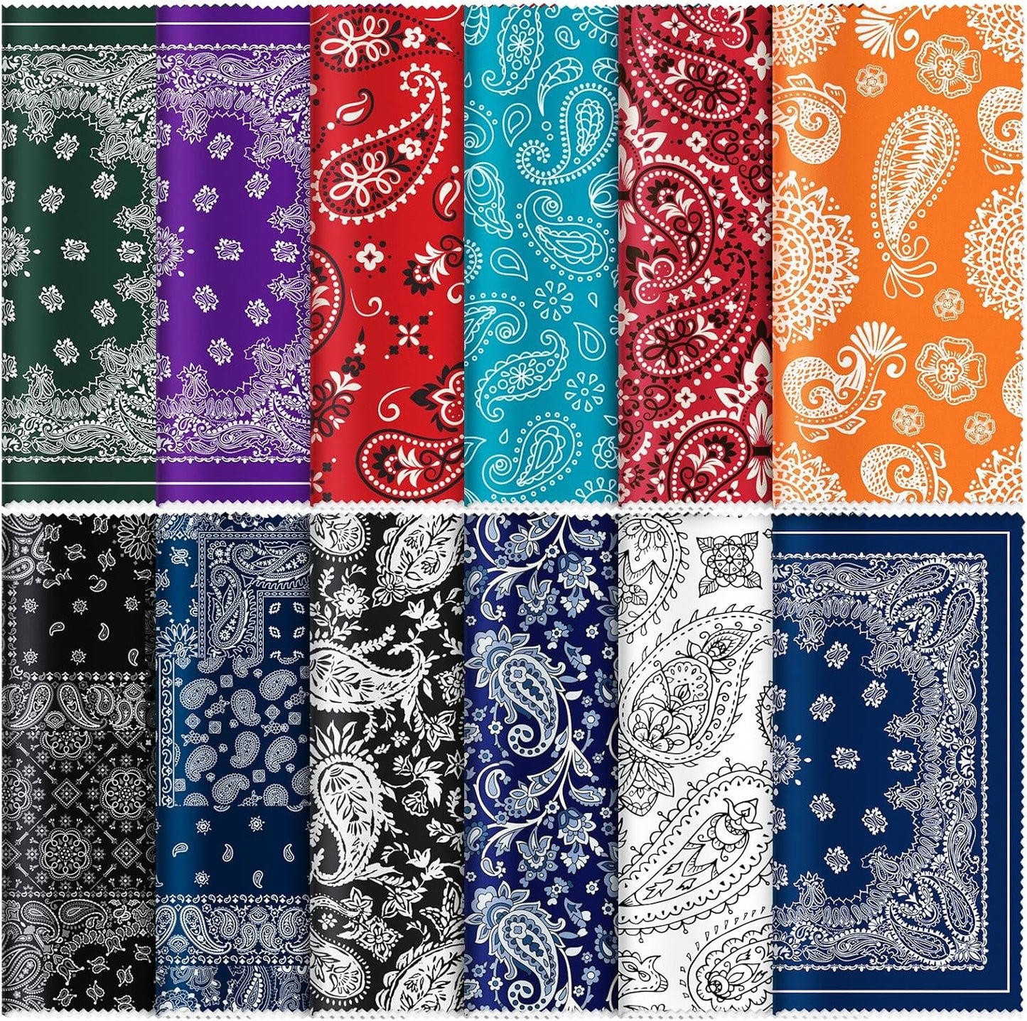 Elegant Paisley Microfiber Lens Wipes by Copkim