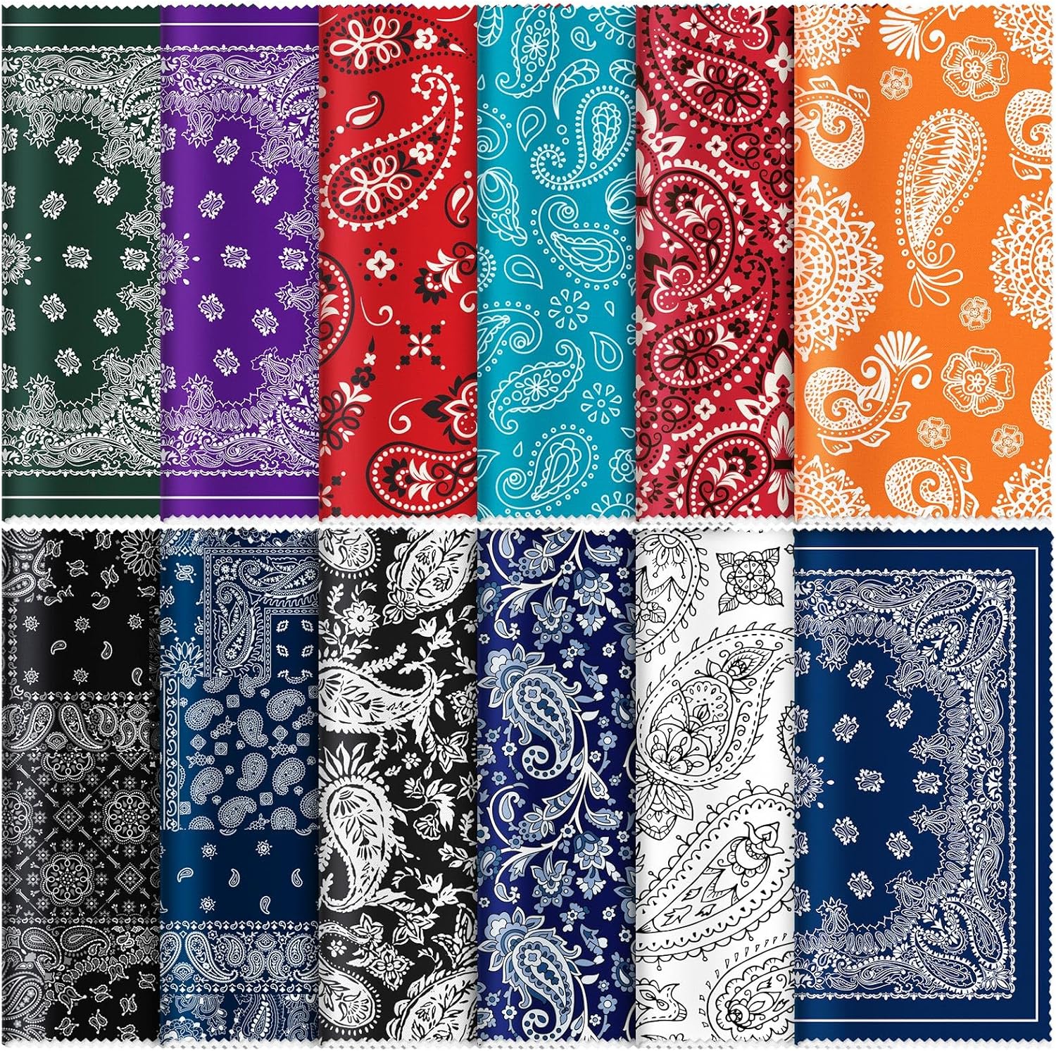 Elegant Paisley Microfiber Lens Wipes by Copkim