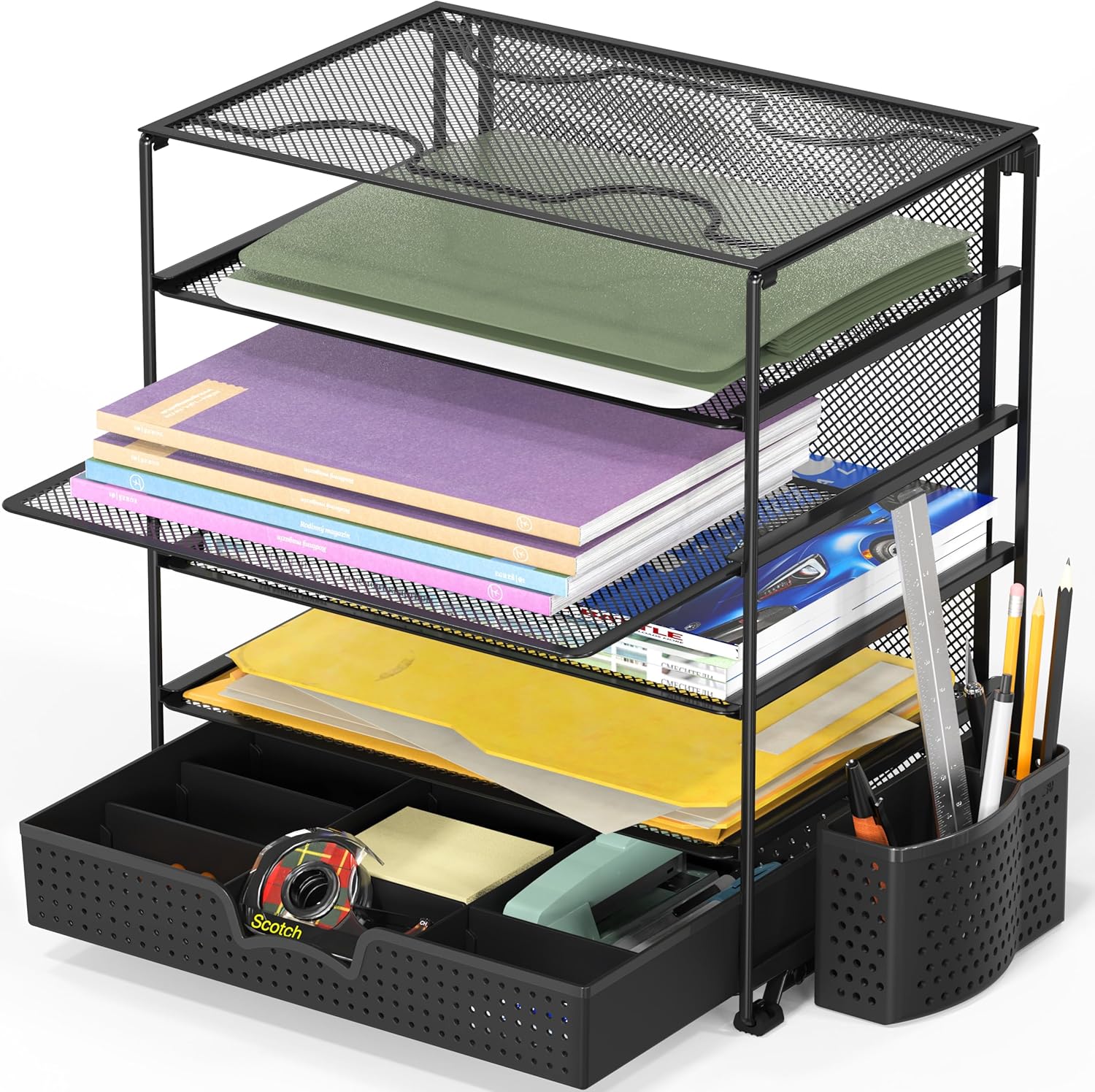 Organize with Ease: Simple Houseware File Tray