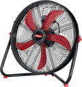 Hyper Tough Sealed Motor 20 in Wall Mount Drum Fan - Durable Airflow