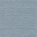 Grasscloth Peel and Stick Wallpaper 17.3 in x 394 in Blue Textured