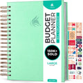 Budget Planner & Monthly Bill Organizer Large Mint Green - 8x9.5 in