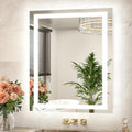 LED Bathroom Mirror 24 x 30 in Lighted Vanity Mirror - Bright Frontlit