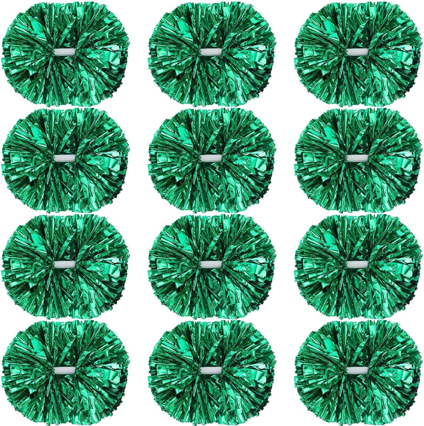Hoteam 12 Pack Cheerleading Pom Poms for Team Sports and Dance