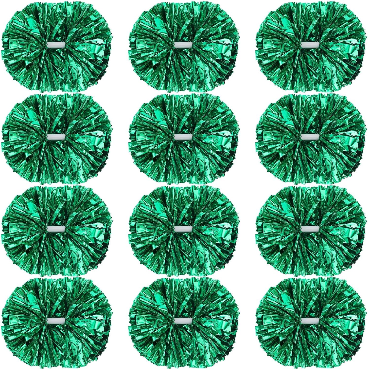 Hoteam 12 Pack Cheerleading Pom Poms for Team Sports and Dance