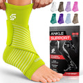 Ankle Brace for Sprains & Plantar Fasciitis Relief - Sleeve Stars