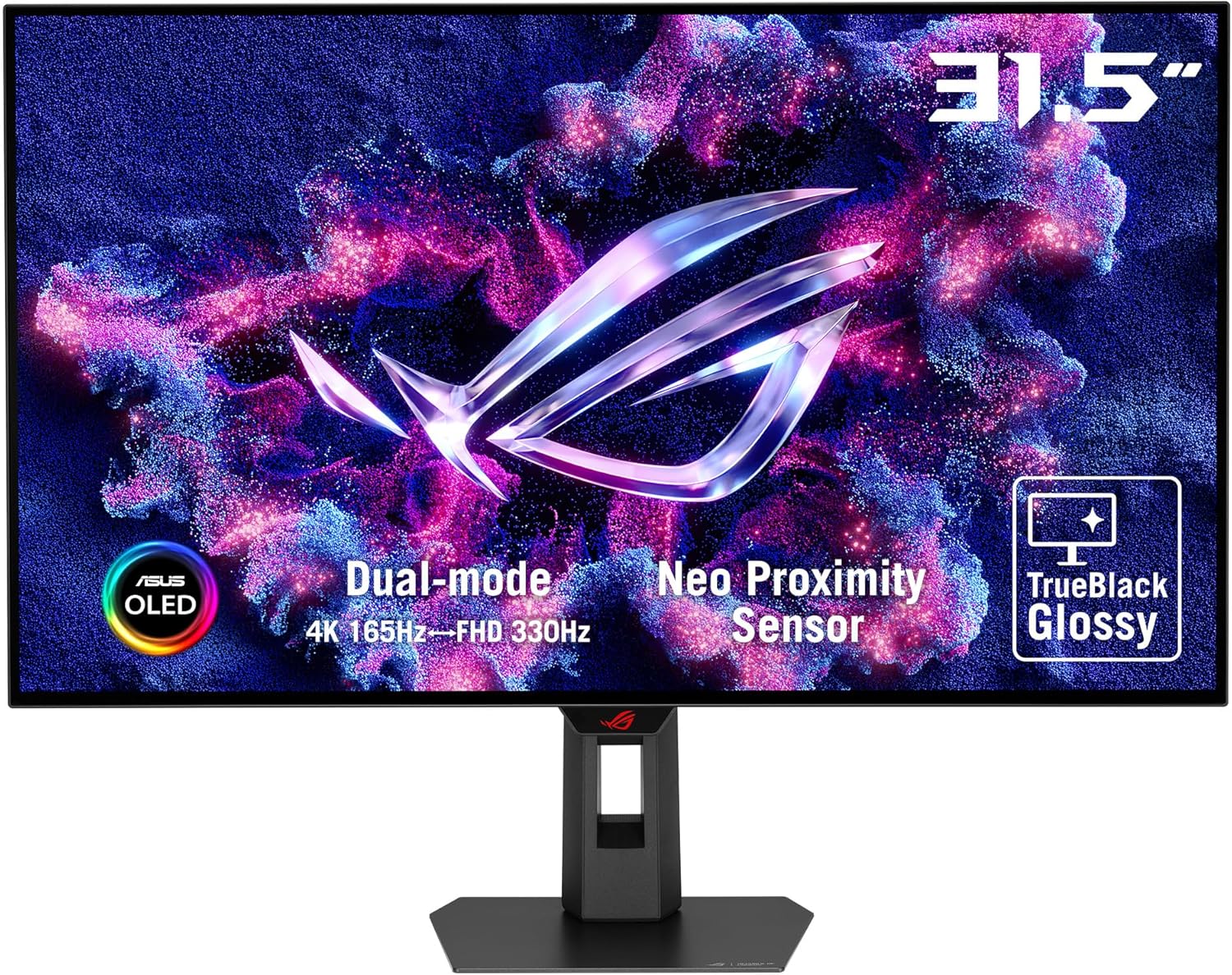 ASUS ROG Strix 32 4K OLED Gaming Monitor with TrueBlack Panel
