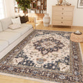 Machine Washable Rugs Nursery Rug 5x7 Cute Girl Non Slip Low Pile
