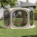Pop Up Screen Tent Canopy 12 x12 FT - Portable Mosquito Net Screen