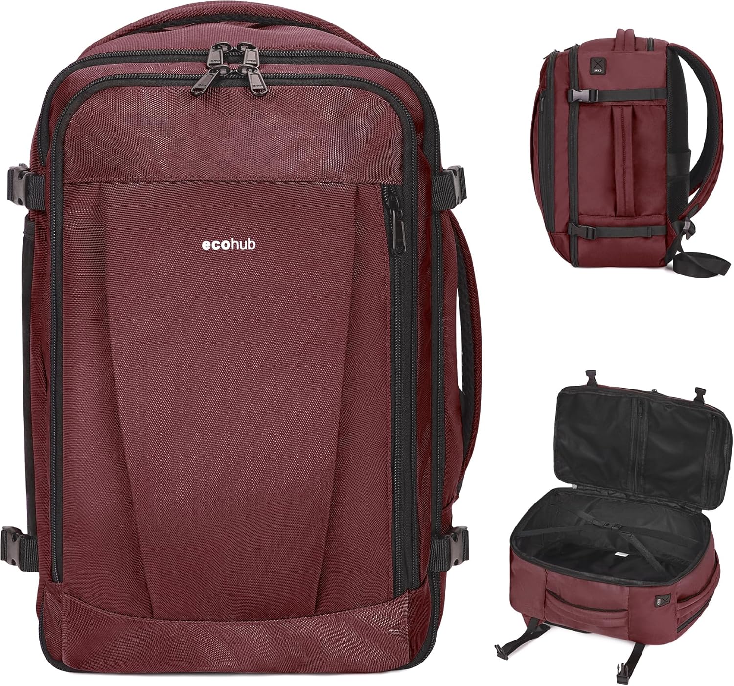 ECOHUB Travel Backpack for Spirit Airlines Carry On Use