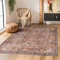Valenrug Washable Rug 5x7 - Ultra-Thin Antique Collection