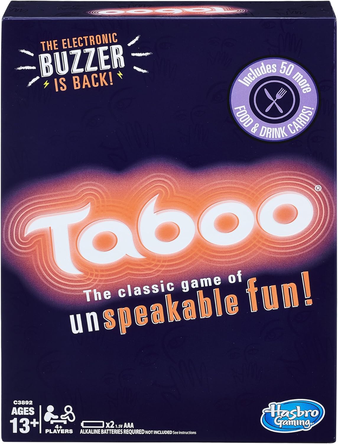 Exclusive Hasbro Taboo Game for Teens