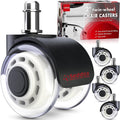 Office Chair Wheels Replacement Set of 5 - Soft 2 in Casters for All
