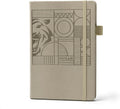 HUSAN Budget Planner Undated Accounting Ledger Book - A5 Oyster Gray
