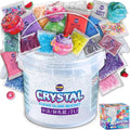 4 LB Glassy Clear Slime Bucket Toy for Kids - Big 64 fl oz Kit