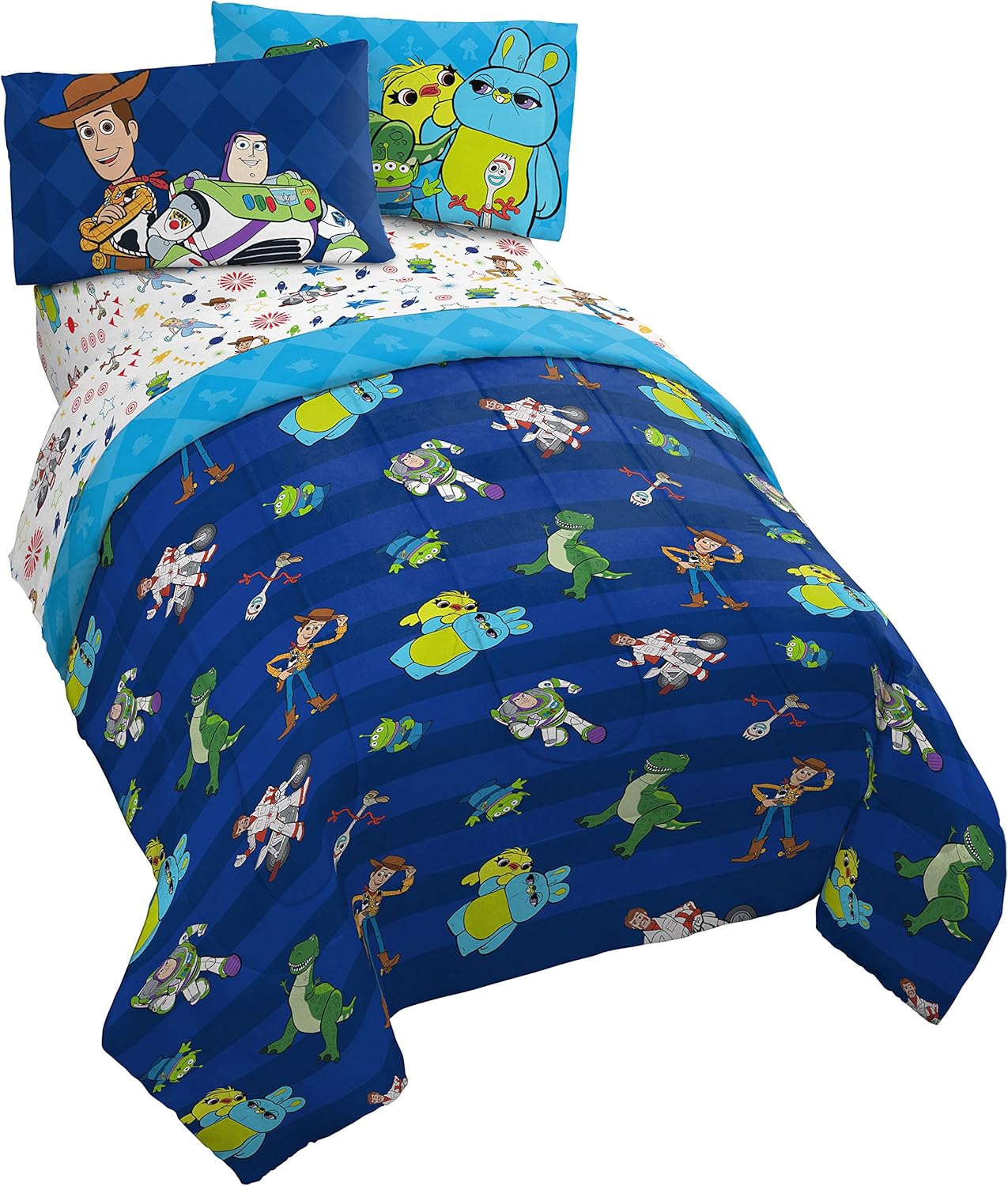Disney Toy Story Buzz & Woody 5 Piece Full Bed Set Review