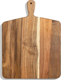 Acacia Wood Cutting Board and Serving Board 17 x 13 - Durable, Rustic