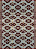 Recycled Outdoor Plastic Patio Rug 9ftx12ft - Waterproof Reversible
