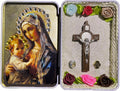 Handmade Christian Mini Shrine Tin Box for Women - Portable Gift