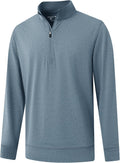 Quarter Zip Pullover Men Moisture Wicking Performance (Style M37Z)