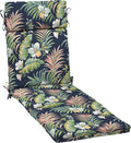 Arden Outdoor Chaise Cushion Simone Blue Tropical - 21 in x 72 in