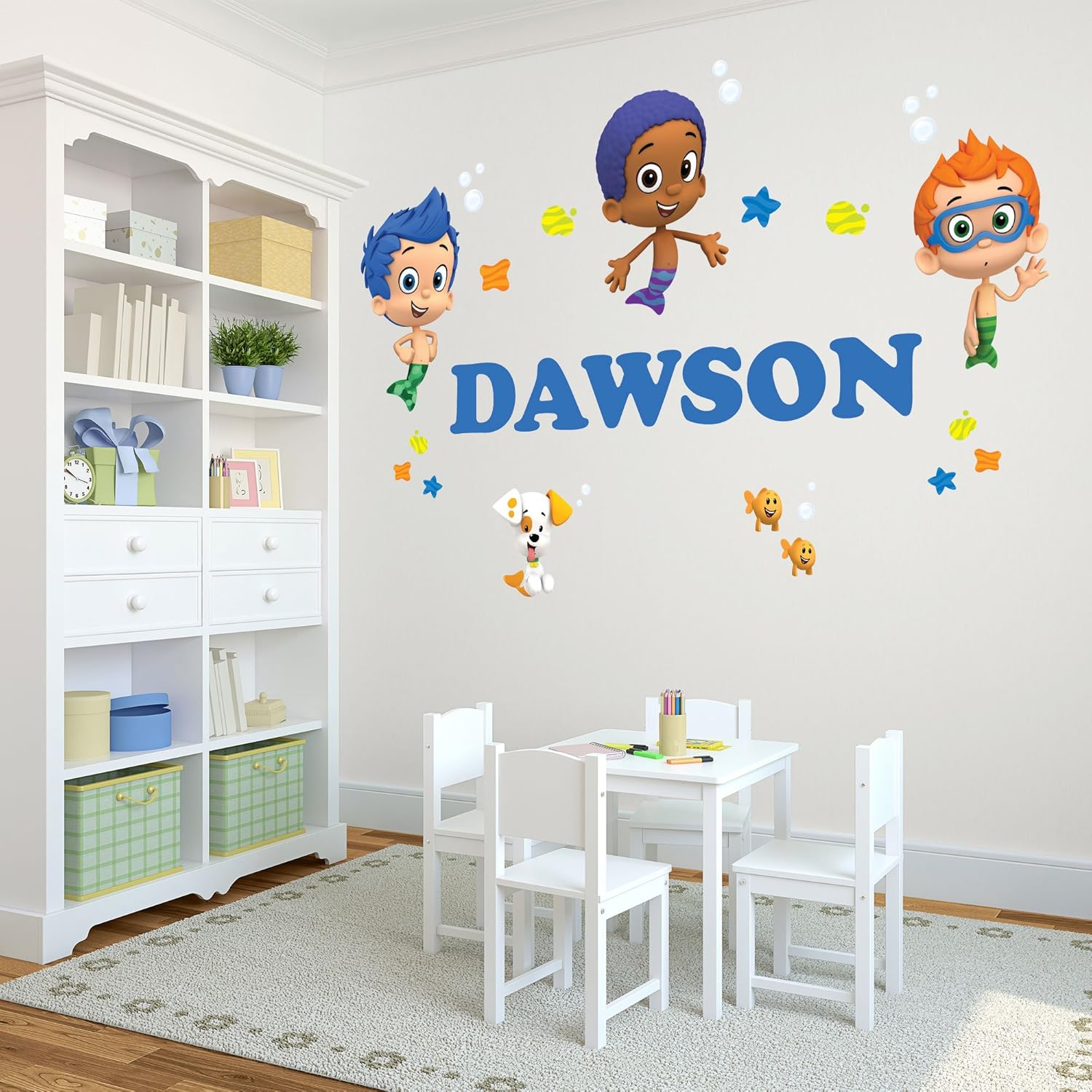 Personalized Life Sized Wall Decal for Kids Room Decor