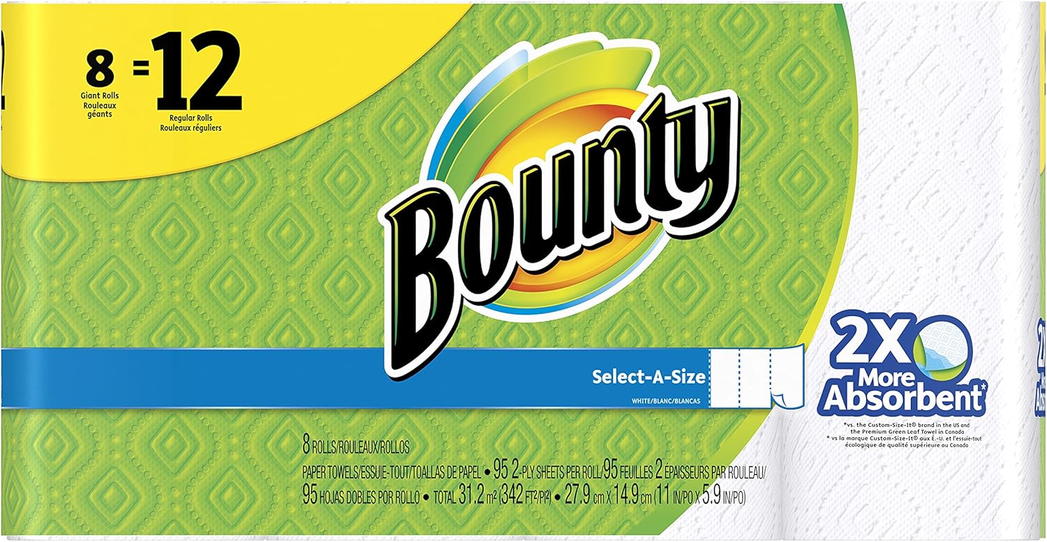 Bounty Select-A-Size Paper Towels: The Quicker Picker Upper
