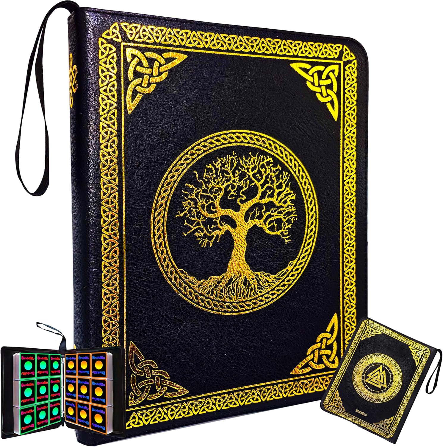 9 Pocket Card Binder for 900 Cards - Premium Vegan Leather