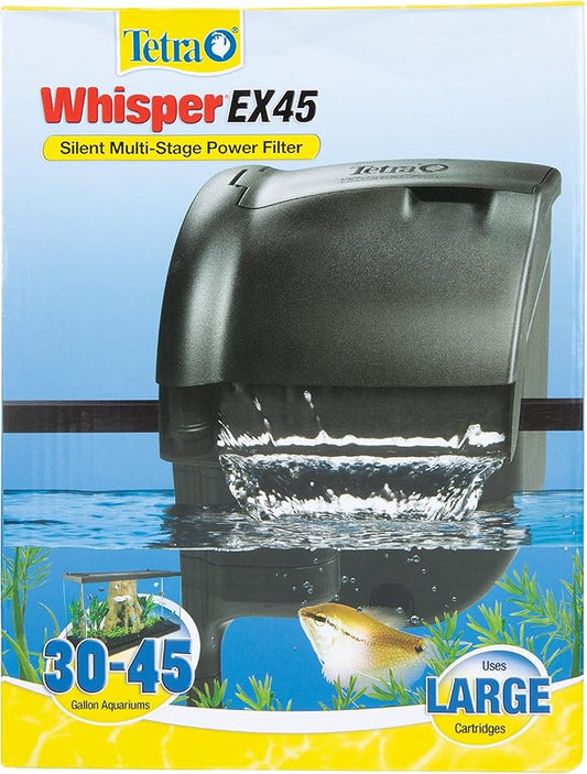Tetra Whisper EX 45 Filter for 30 to 45 Gallon Aquariums