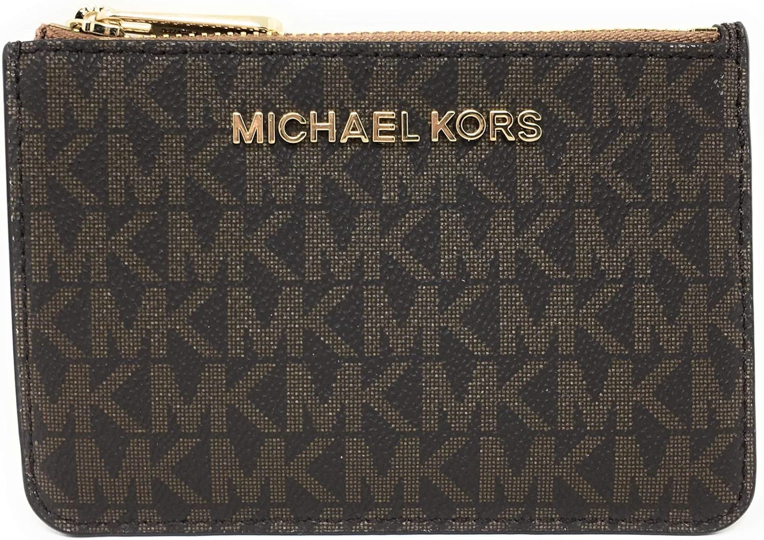 Michael Kors Women's Dusty Daisy Yellow Coin Pouch and ID Holder