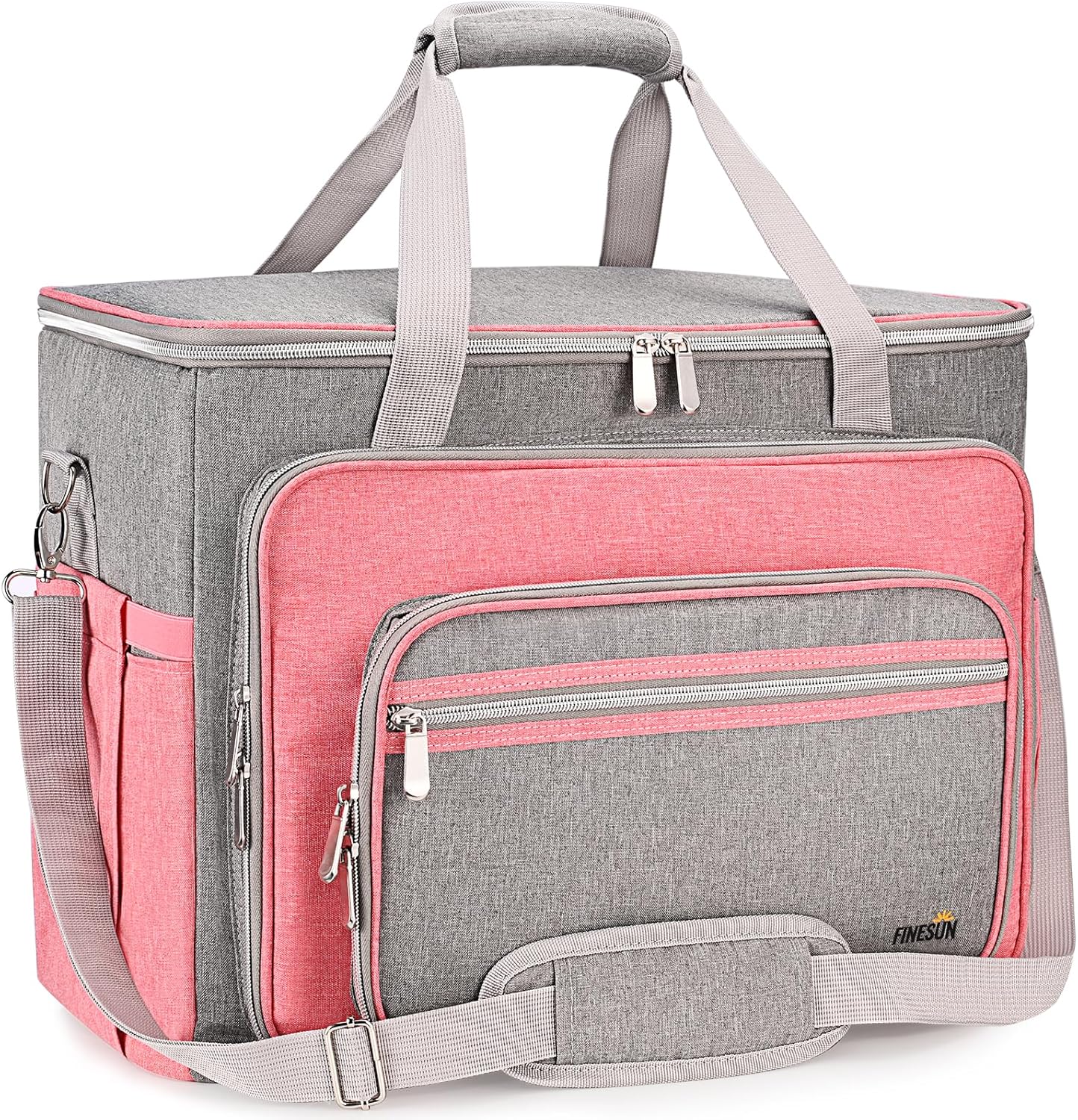 FINESUN Sewing Machine Carrying Case with Multiple Storage Pockets