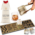 Clear Ice Cube Maker Design Tray - Craft Modern Whiskey Cubes