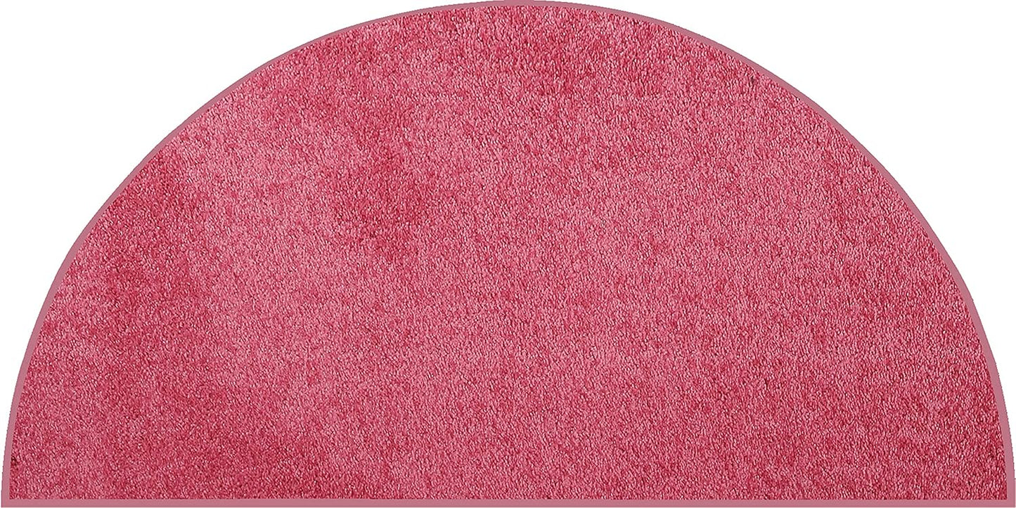 Pet Friendly Solid Color Area Rugs Pink for Every Room