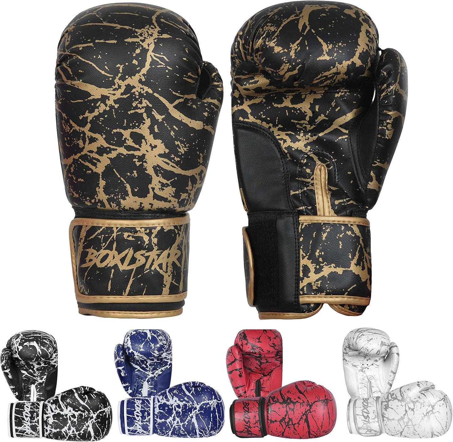 Boxistar Athlete Boxing Gloves - Optimal Padding, Unisex Sizing
