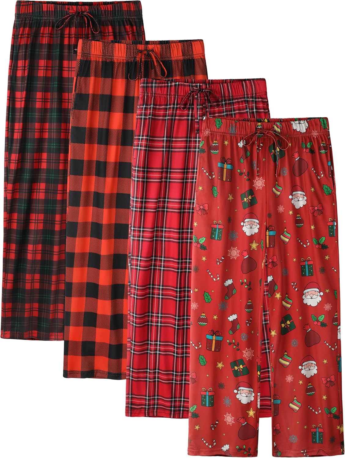 Soft Kids Pajama Pants with Drawstring & Pockets for Boys