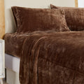 NY Loft Ultra Soft Micro Fleece Sheets Set - Super Plush Twin