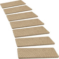 PURE ERA Bullnose Carpet Stair Treads Set for Safe Steps