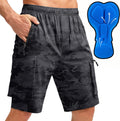 Bikewa men's shorts with 3D cushioning for mountain biking