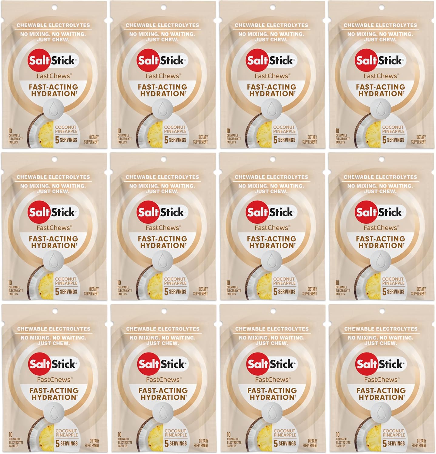 SaltStick Electrolyte FastChews for Quick Hydration Support